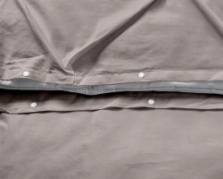 Pamučna bež posteljina 240x220 Salvador