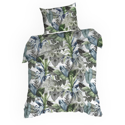Pamučni set posteljine 140x200 cm s botaničkim uzorkom