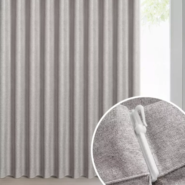 Zavjesa od 100% tkanine za zamračivanje 125x270 cm FLEX 1:1,5 - NELISA