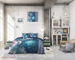 Pamučna posteljina 240x220 sa prekrasnim printom, 100% pamuk