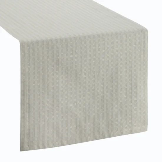 Božićni stolnjak za stol od karirane jacquard tkanine sa zlatnim koncem 40x140 Flash