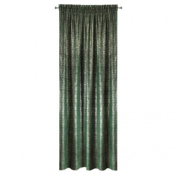 Zavjesa 140x270 na traci od mekog baršuna s nepravilnim srebrnim printom Cypr