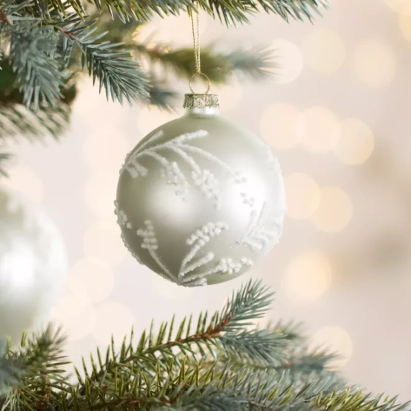 Staklena kugla za božićno drvce ∅ 8cm