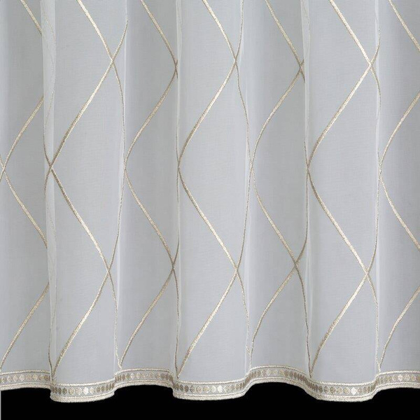 Gotova zavjesa dek 350x140 cm krem boje