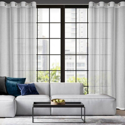 Gotova zavjesa 140x250 od naborane gaze, nije potrebno glačati Marina