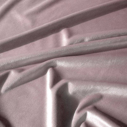 Zavjesa od jednobojnog mekog baršuna trakasta 140x270 cm ružičasta ROSA  