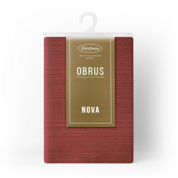 Bordo stolnjak 140x260 cm tkan sjajnim koncem - GLAMO