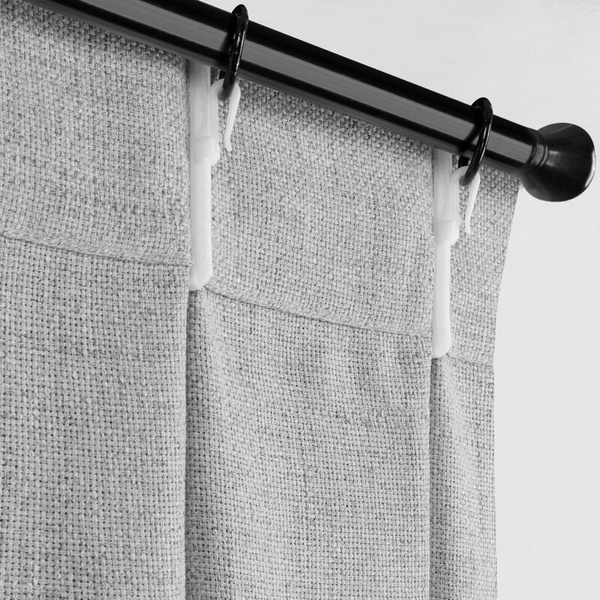 Zavjesa s lanenim tkanjem s melange efektom, 125x270 cm FLEX 1:1,5 - Jula