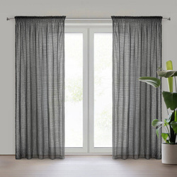 Zavjesa od šenil niti izrađena od šifonske tkanine 135x270 traka - REINA - Eva Minge Premium