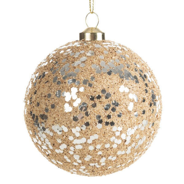 Kugla za božićno drvce prekrasno ukrašena ∅ 8cm