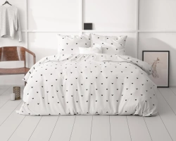Set posteljine 140x220 od mikrovlakana sa čistim printom, nije potrebno glačanje