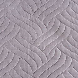 Prekrivač koji imitira lan 200x220 cm s geometrijskim uzorkom, LEN Design 91