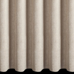 Bež zavjesa od šenil tkanine 140x270 cm traka - MEGI