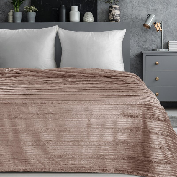 Flano deka 220x200 cm s 3D uzorkom NINA 