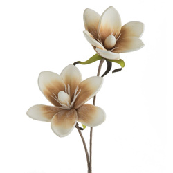 Ukrasni cvijet od foamiran pjene FLORE 748 FI 17 X 70 CM BEŻOWY