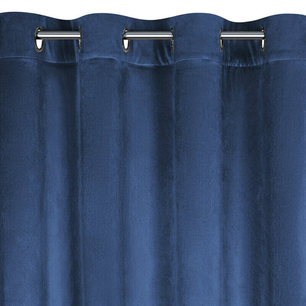 Gotova baršunasta zavjesa s volanima i ukrasnim kamenčićima Carli 140 x 250 cm