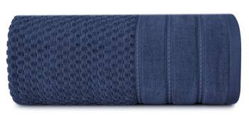 Pahuljasti ručnik 30x50 cm s reljefnom kariranom teksturom i baršunastim rubom, 500 g/m2 Adore