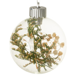 Staklena kugla za božićno drvce ∅ 8cm