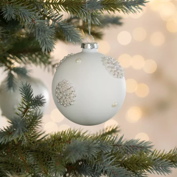 Staklena kugla za božićno drvce ∅ 8cm