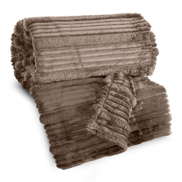 Flano deka 220x200 cm s 3D uzorkom NINA 