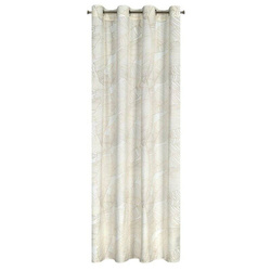 LIMITED Collection  zavjesa 140x250 od mekog baršuna s botaničkim uzorkom Luna 