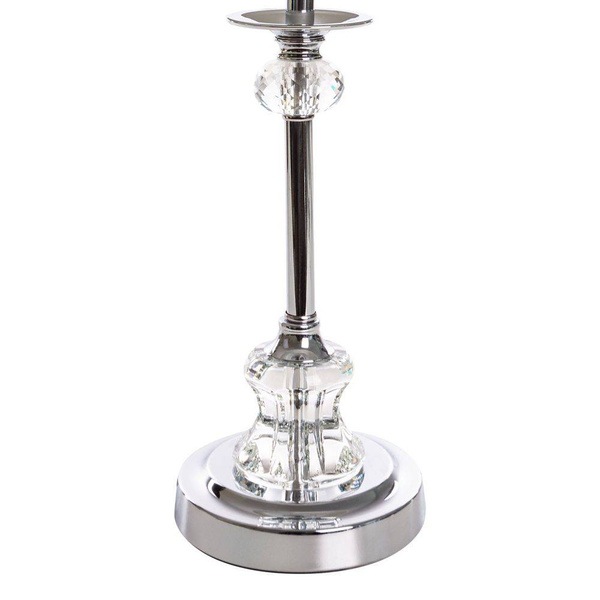 Lampa dekorativna alysa (04) 30x30x52 cm sivy