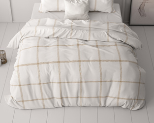 Set posteljine 200x220 od mikrovlakana sa čistim printom, nije potrebno glačanje