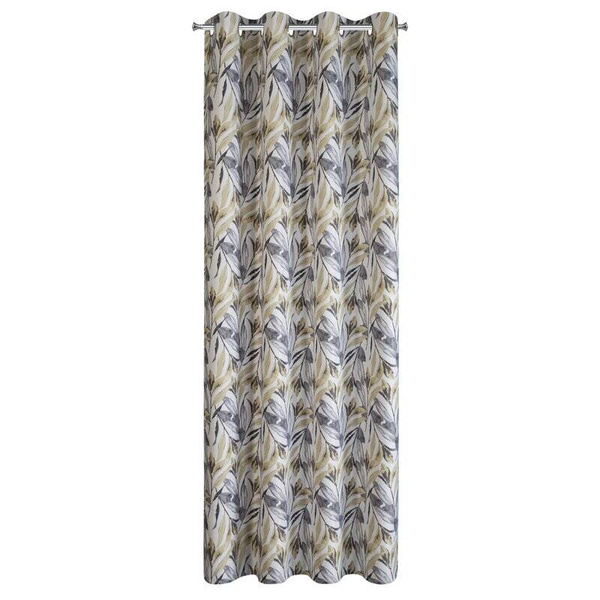Gotova zavjesa za zamračivanje s botaničkim printom 140x250 Lavin
