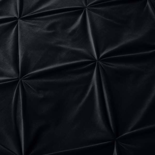 Baršunasta posteljina 140x200, mekana ukrašena prošivom romba Pintuck Velvet
