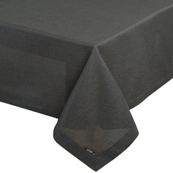 Crni stolnjak sa ukrasnim rubom 140x220 Stella 2