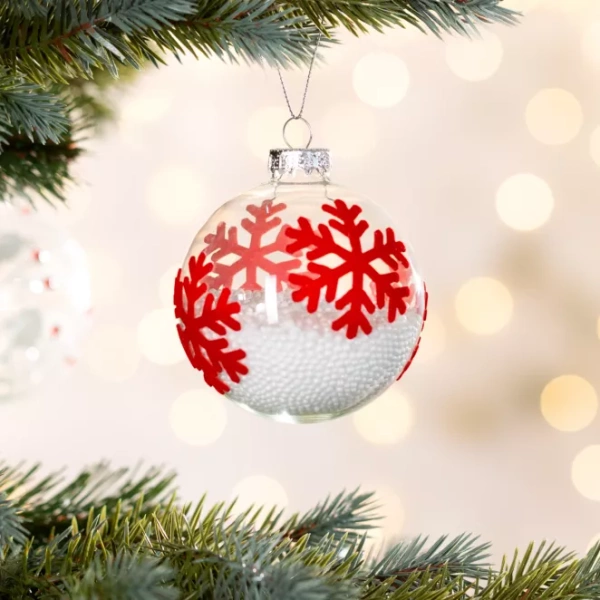 Staklena kugla za božićno drvce ∅ 8cm