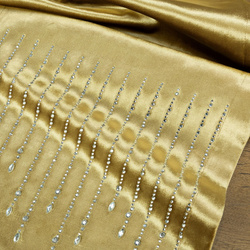 Nadstolnjak za stol od sjajnog baršuna s cirkonima 35x180 Royal 3