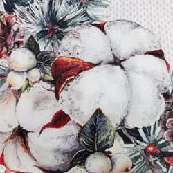 Božićni set posteljine 160x200 od visokokvalitetnog pamučnog satena