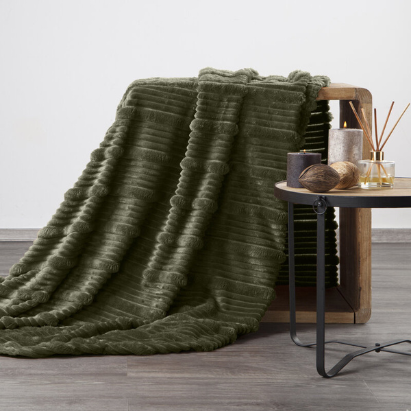 Flano deka 220x200 cm s 3D uzorkom NINA 