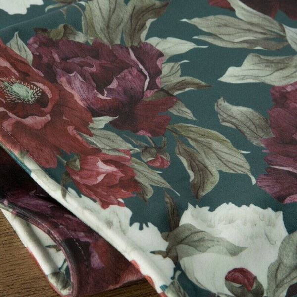 Set od 4 dvostrana podmetača 30x40 ukrašena cvijećem VELVET 2