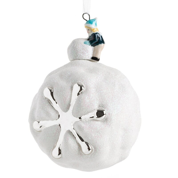 Staklena kugla za božićno drvce ∅ 8cm