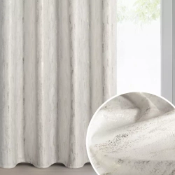 Baršunasta baršunasta zavjesa ukrašena istrošenim printom, 140x250 cm, rupice - ARNITA