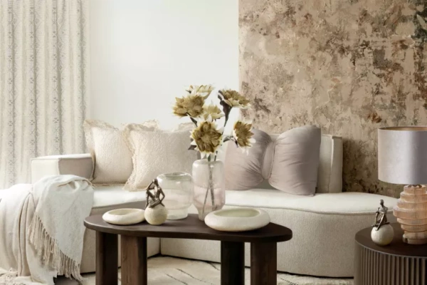 Jastučnica s ažurnim uzorkom 40x40 cm, boho stil MIRELLA