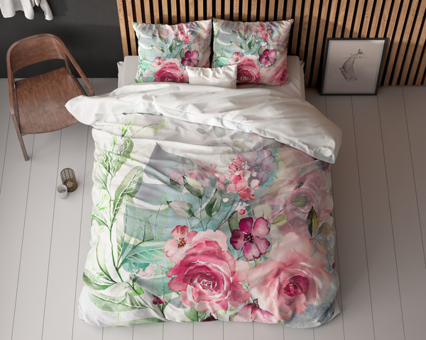 Set posteljine 140x200/220 od mikrovlakana sa čistim printom, nije potrebno glačanje