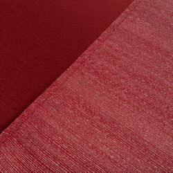 Set stolnjaka i nadstolnjaka, crvena 140x220 cm, satenski sjaj - GLAMO