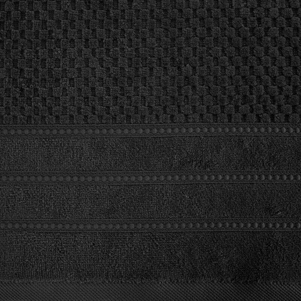 Pahuljasti ručnik 70x140 s reljefnom kariranom teksturom i baršunastim rubom, 500 g/m2 Adore