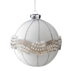 Staklena kugla za božićno drvce ∅ 10cm