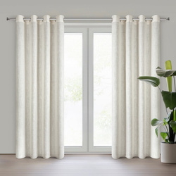 Prirodna zavjesa s vidljivim i prirodnim tkanjem s daškom lana, 140x250 cm - ELINA