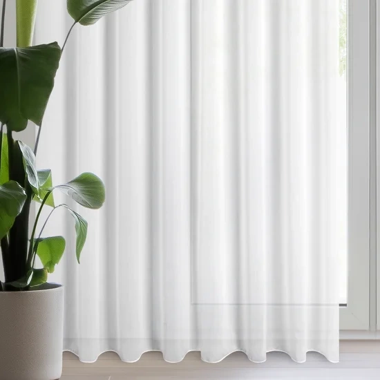 Zavjesa od glatke mat tkanine 300x250 Tirsa