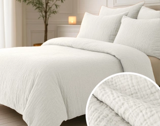 Premium poplun od muslina s jastučnicama 240X200 cm Sleeptime