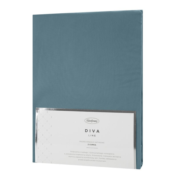 Plahta za visoki madrac 160x200 cm + 40cm pamučni saten 125 g/m2 Diva Line