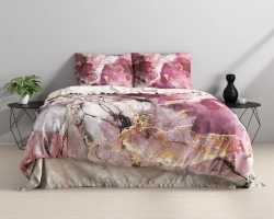 Posteljina od pamučnog satena 240x220 Sleeptime Breccia