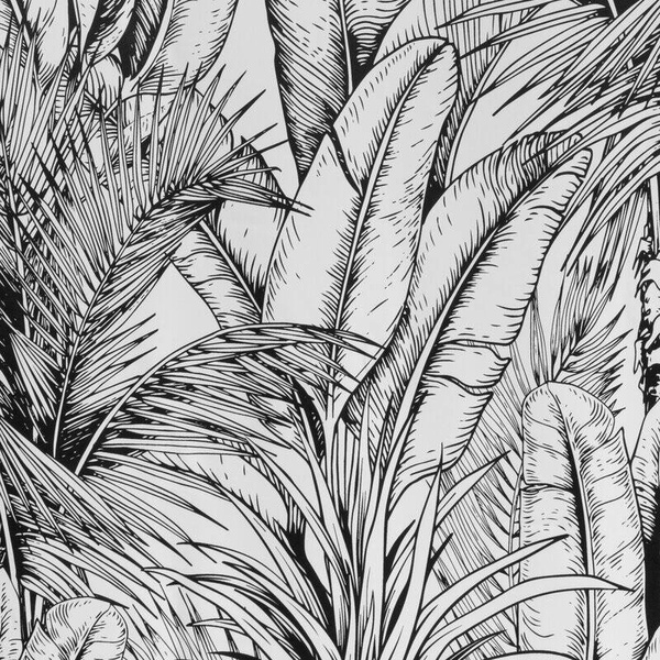 Zavjesa za zamračivanje s botaničkim motivom 140x250 Nerina