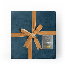 Baršunasti stolnjak s ukrasnim rubom 85x85 elegantan Velvet