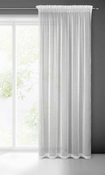 Gotova zavjesa noelia trakasta 140x270 cm bijela boja